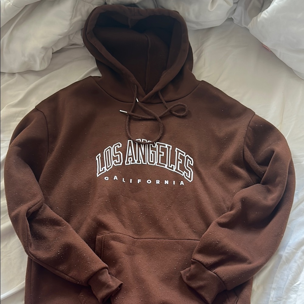 Brown Los Angeles Hoodie